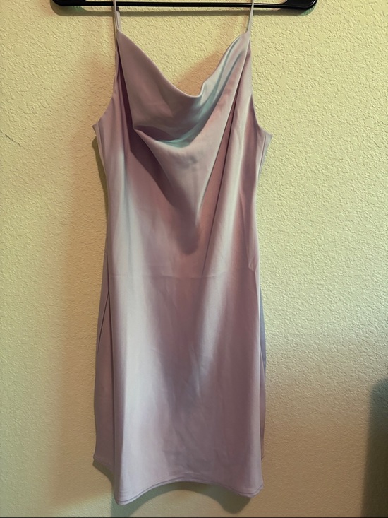 Urban Outfitters Dresses & Skirts - Urban Outfitters Lavender Satin Cowl Mini Dress NWT